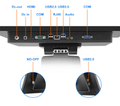 15.6'' Entry Level Metal POS System for Small Business