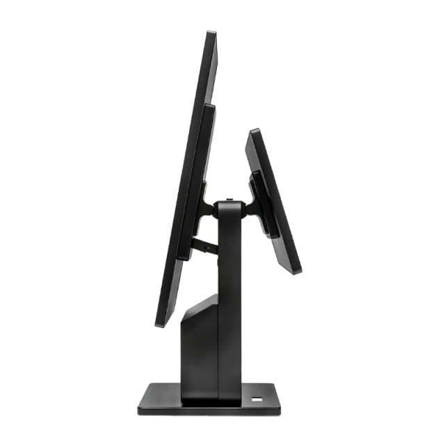 Self-Checkout Machine 23.8"+18.5" Touch Screens | Built-in Printer & Scanner | Dual/Single POS for Supermarkets