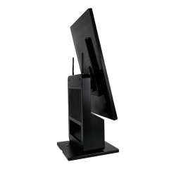 Self-Checkout Machine 23.8"+18.5" Touch Screens | Built-in Printer & Scanner | Dual/Single POS for Supermarkets