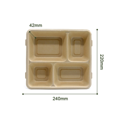 Detachable 4-CompartmentBox - Straight Divider