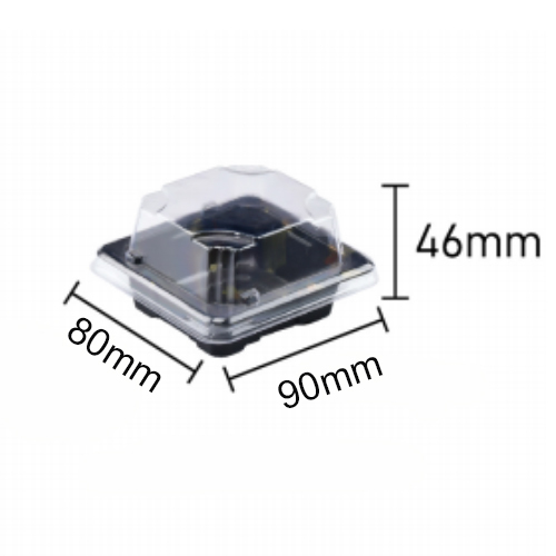 Food-grade PET disposable sushi boxes WP1000-WP13 series, multi-size commercial catering packaging containers.,MY SHOP,series sushi boxes