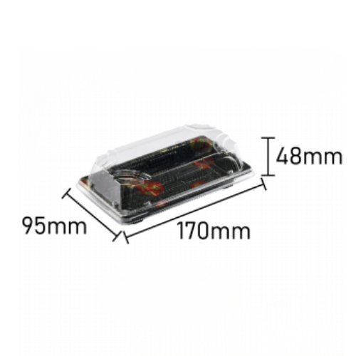 Food-grade PET disposable sushi boxes WP1000-WP13 series, multi-size commercial catering packaging containers.,MY SHOP,series sushi boxes