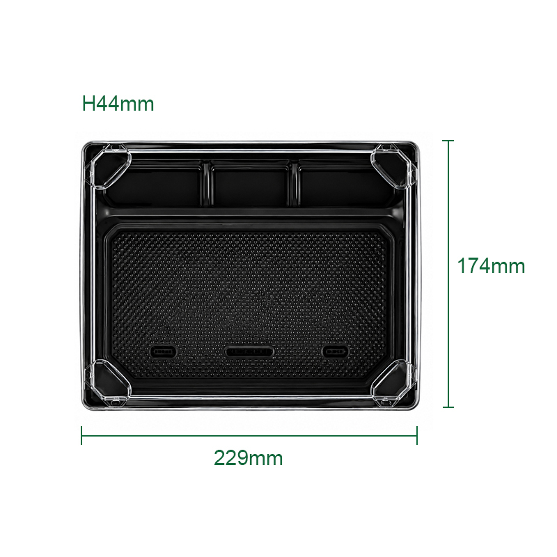 Food Grade PET & PP Disposable Compartment Containers for Takeaway and Commercial Catering,MY SHOP,Compartment lunch box