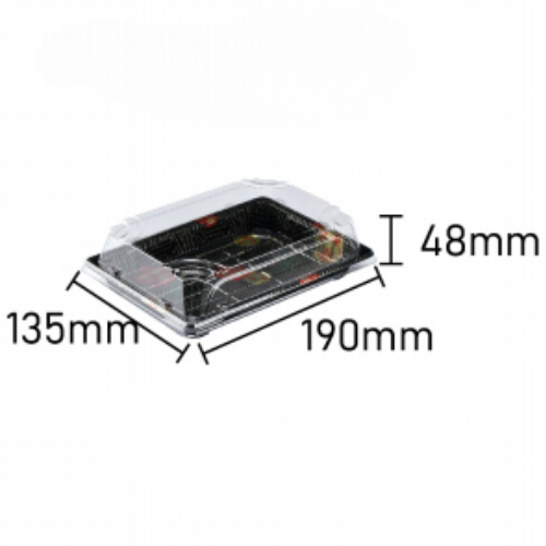 Food-grade PET disposable sushi boxes WP1000-WP13 series, multi-size commercial catering packaging containers.,MY SHOP,series sushi boxes