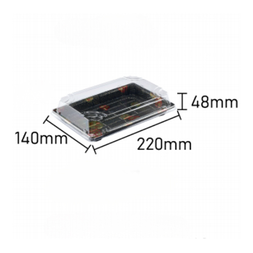 Food-grade PET disposable sushi boxes WP1000-WP13 series, multi-size commercial catering packaging containers.,MY SHOP,series sushi boxes