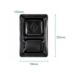Food Grade PP Disposable American-Style Lunch Boxes for Commercial Catering & Takeaway,MY SHOP,American fast food box