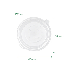 Disposable sushi sauce dish made of PET material, commercial takeaway container,MY SHOP,ood-Grade Disposable Sauce Containers | Multi-Size, Thick & Sturdy for Takeaway