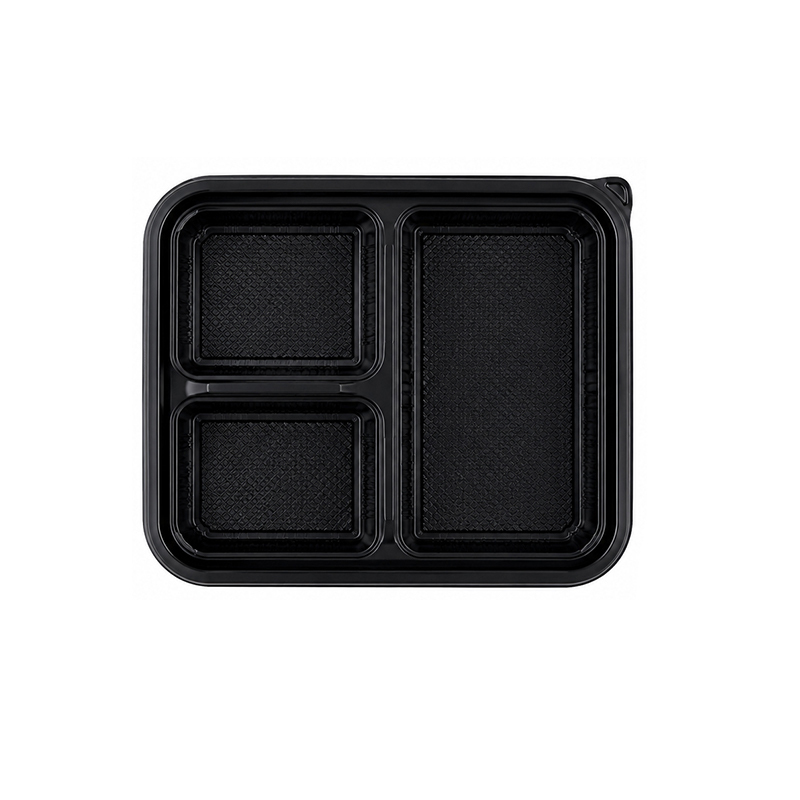 Food Grade PET & PP Disposable Compartment Containers for Takeaway and Commercial Catering,MY SHOP,Compartment lunch box