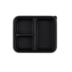 Food Grade PET & PP Disposable Compartment Containers for Takeaway and Commercial Catering,MY SHOP,Compartment lunch box