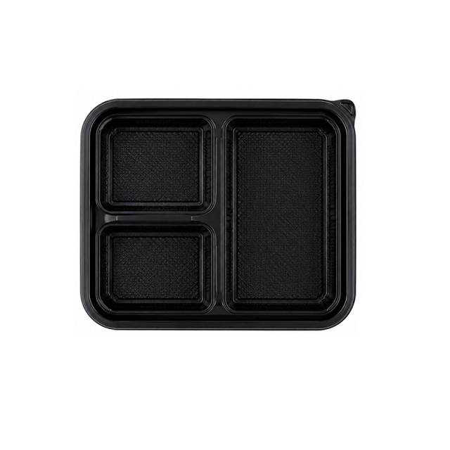 Food Grade PET & PP Disposable Compartment Containers for Takeaway and Commercial Catering,MY SHOP,Compartment lunch box