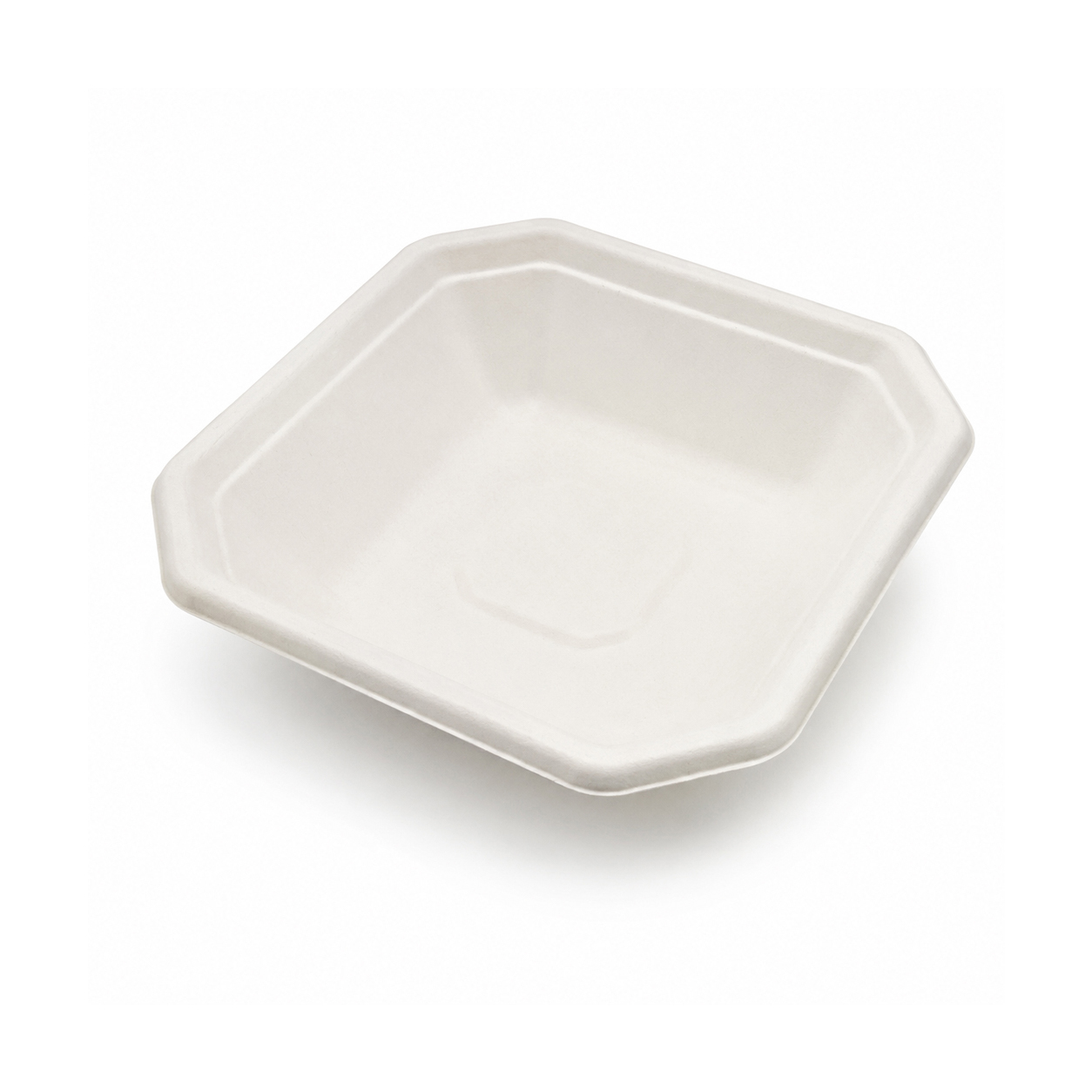 Biodegradable bagasse disposable square light meal container, commercial takeout packaging container,MY SHOP,Spuare bowl Series