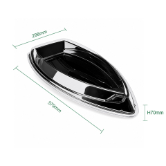 Food-grade PET disposable boat-shaped sushi box, commercial catering and takeout packaging container, specially customized for catering and takeout scenarios.,MY SHOP,Ship shaped tray
