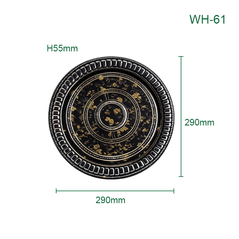 PET Disposable Deep Compartment Round Plates, Packaging Containers for Fruits, Desserts, Pastries, Supermarkets, Catering & Takeaway,MY SHOP,PET Disposable Deep Compartment Round Plates, Packaging Containers for Fruits, Desserts, Pastries, Supermarkets, Catering & Takeaway