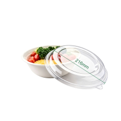 PET dome lid forpoke bowls