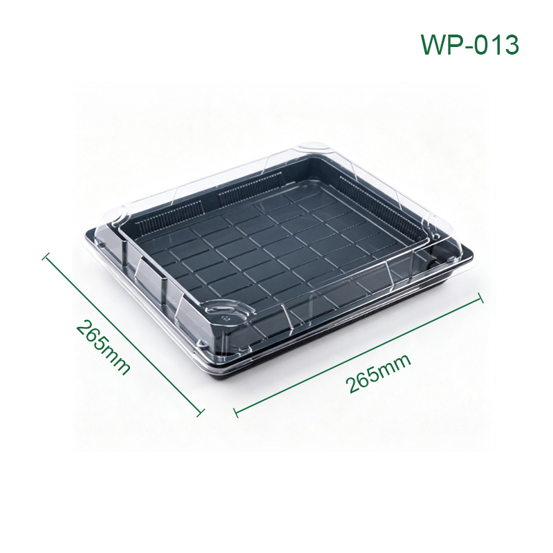 Food-grade PET disposable sushi boxes WP1000-WP13 series, multi-size commercial catering packaging containers,MY SHOP,Food-grade PET disposable sushi boxes WP1000-WP13 series, multi-size commercial catering packaging containers