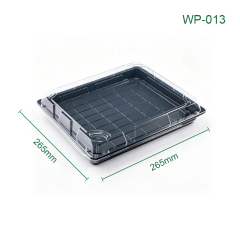 Food-grade PET disposable sushi boxes WP1000-WP13 series, multi-size commercial catering packaging containers,MY SHOP,Food-grade PET disposable sushi boxes WP1000-WP13 series, multi-size commercial catering packaging containers