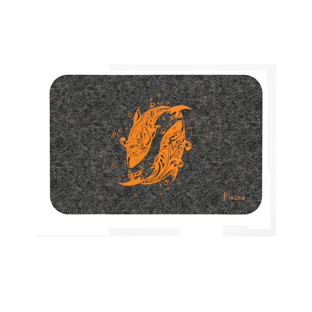 Raikou Office Mousepad Horoskop Platzmatten 30x45cm groß. Moderne Designer Filz Tischmatten bzw. Tischunterlagen als tolles Platzset für Ihr Esszimmer