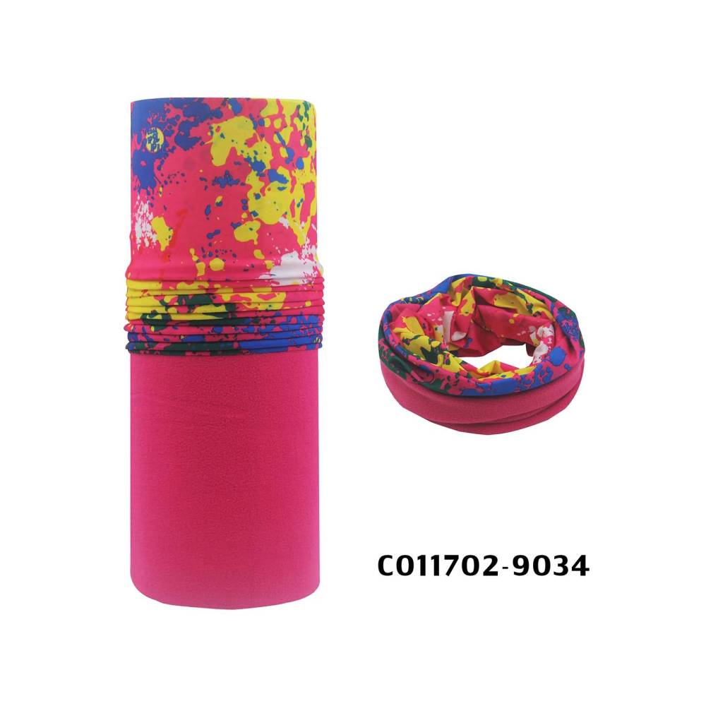 RAIKOU Erwachsene Multifunktionstuch mit Polar Fleece Microfaser Kopftuch Halstuch Schal viele Farben