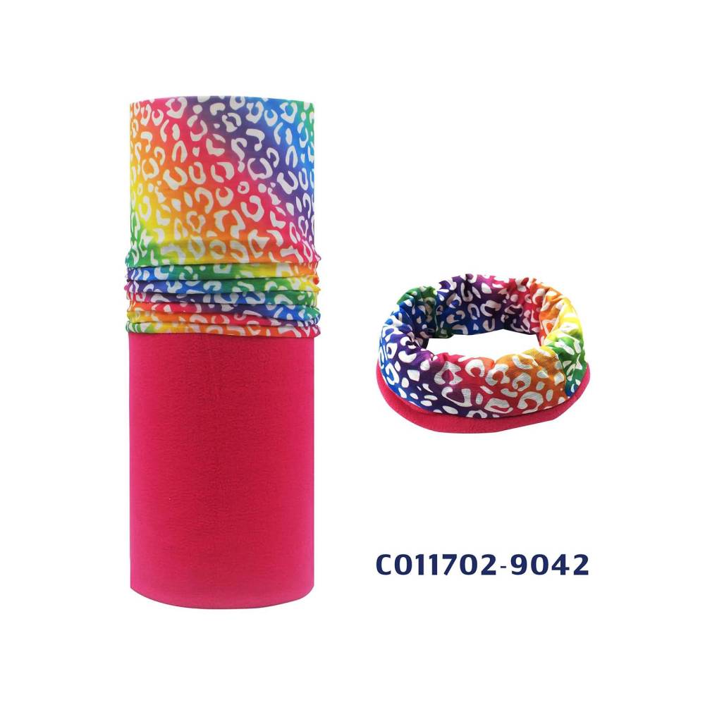 RAIKOU Erwachsene Multifunktionstuch mit Polar Fleece Microfaser Kopftuch Halstuch Schal viele Farben