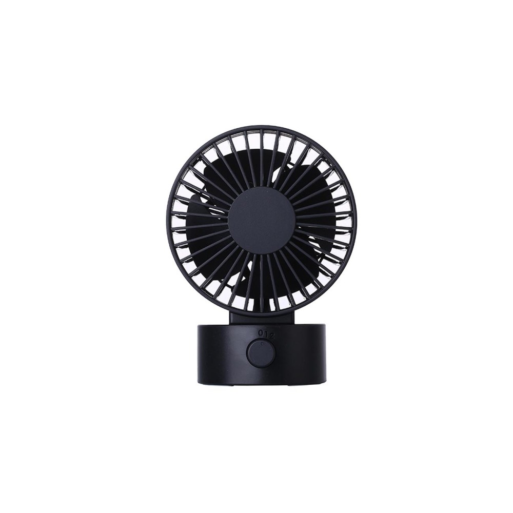 RAIKOU Mini USB Turbo Ventilator Tischventilator USB Geräuscharmer Desk Fan Büro desktop Lüfter Neigbar, Mit An/Ausschalter