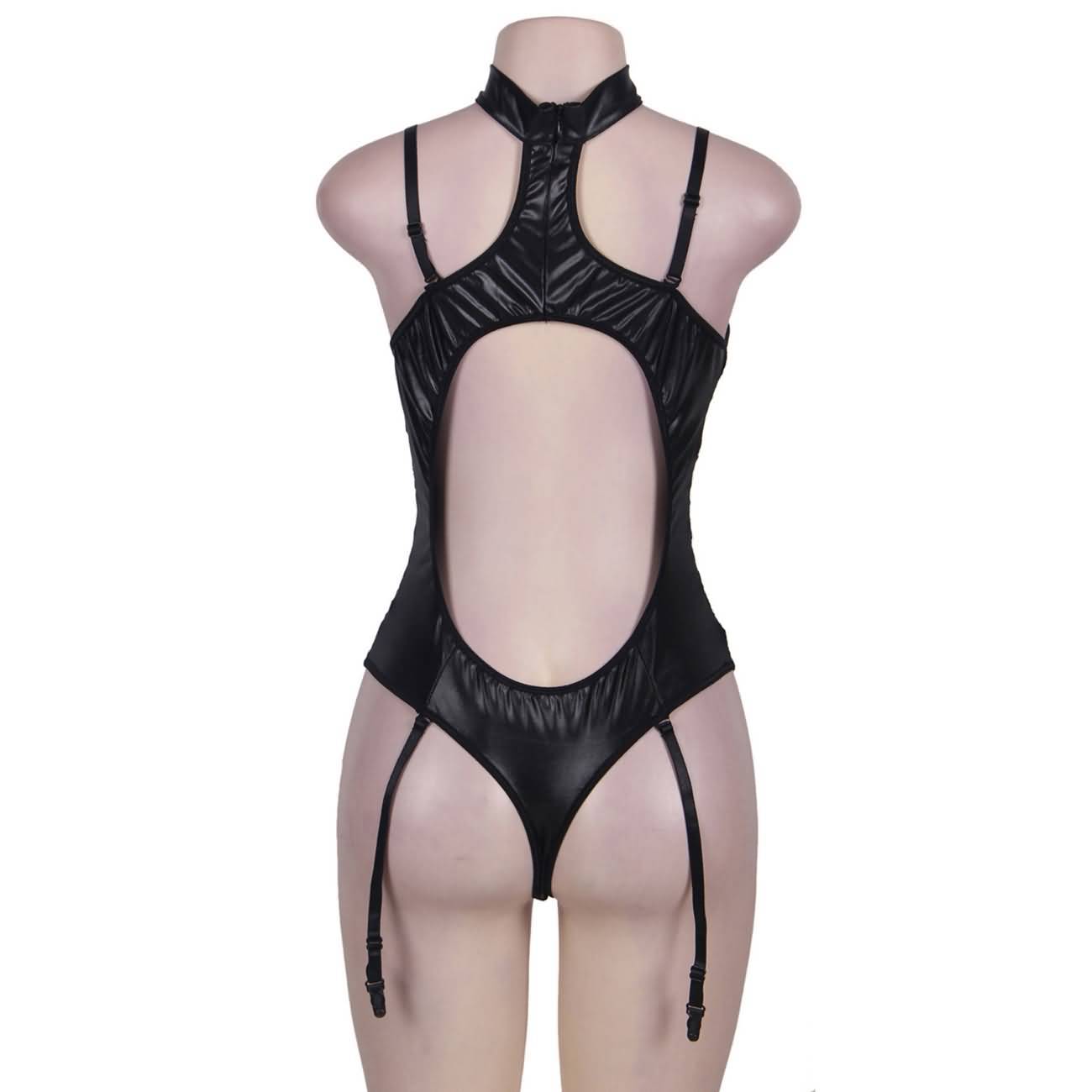 RAIKOU Damen Sexy Spitze Teddy Body Dessous Erotik One Piece Bodysuit Lingerie Negligee Tops Reizwäsche Bequem Unterwäsche Babydoll Nachtwäsche französische Spitze