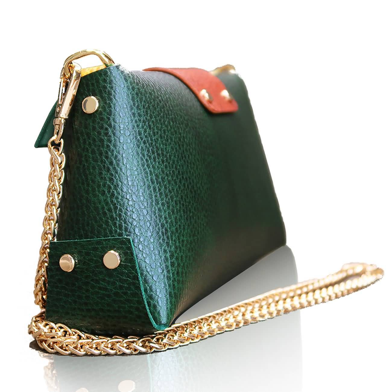 RAIKOU Damen Handtasche aus pflanzlich gegerbtem Leder italienische Lederwaren  Abendtasche Echt-Leder Schultertasche Umhängetasche schönes Vintage Design Vegetable-tanned leather cross-body bag