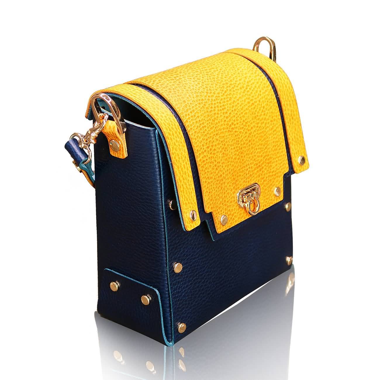 RAIKOU Damen Handtasche aus pflanzlich gegerbtem Leder italienische Lederwaren  Abendtasche Echt-Leder Schultertasche Umhängetasche schönes Vintage Design Vegetable-tanned leatherhandbag