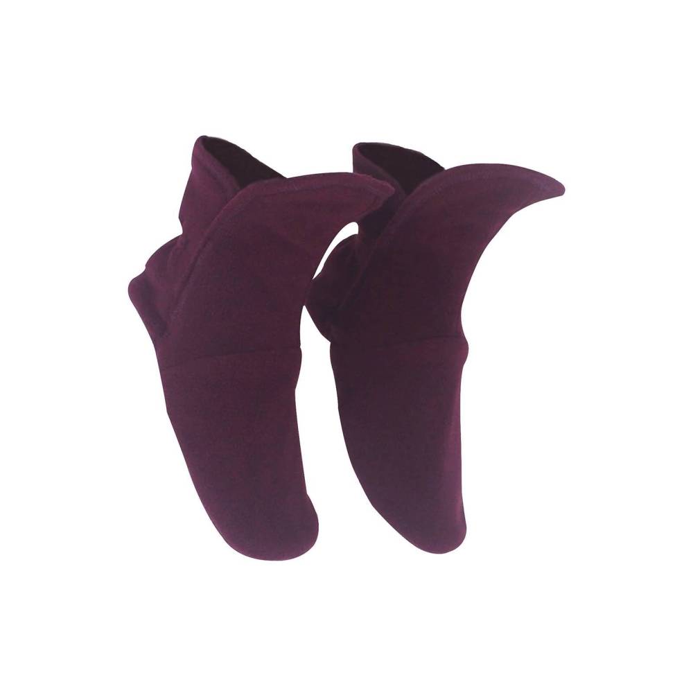 Raikou Hausschuhe für Damen, Herren aus Micro Fleece mit ABS und Rutschfester Sohle in Verschiedenen Farben und Größen, Super Flauschige Hüttenschuche