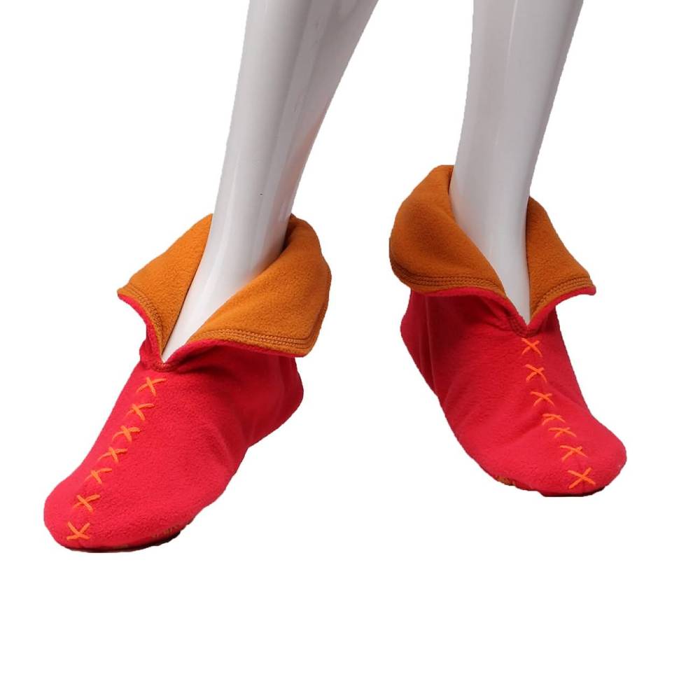 Raikou weichensohle Hausschuhe,in schönen kontrastreichen Farben super warme Hausschuhe (für Damen, Herren)