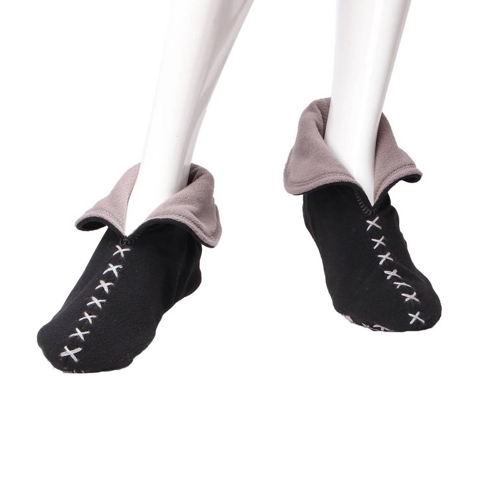 Raikou weichensohle Hausschuhe,in schönen kontrastreichen Farben super warme Hausschuhe (für Damen, Herren)