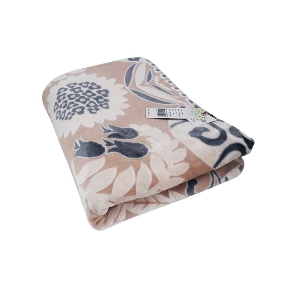 RAIKOU Wohn- und Kuscheldecke Flanelldecke Extra Weich Und Anschmiegsam Mit Hochwertiger Bandeinfassung, 4 Größen
