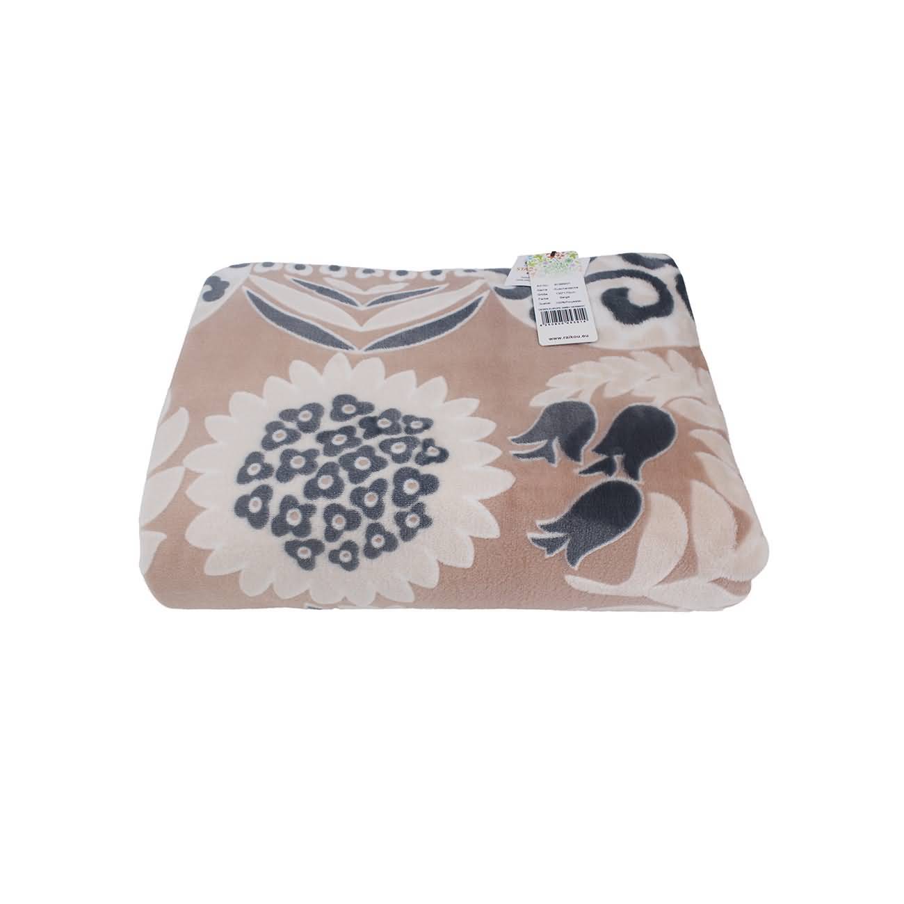 RAIKOU Wohn- und Kuscheldecke Flanelldecke Extra Weich Und Anschmiegsam Mit Hochwertiger Bandeinfassung, 4 Größen