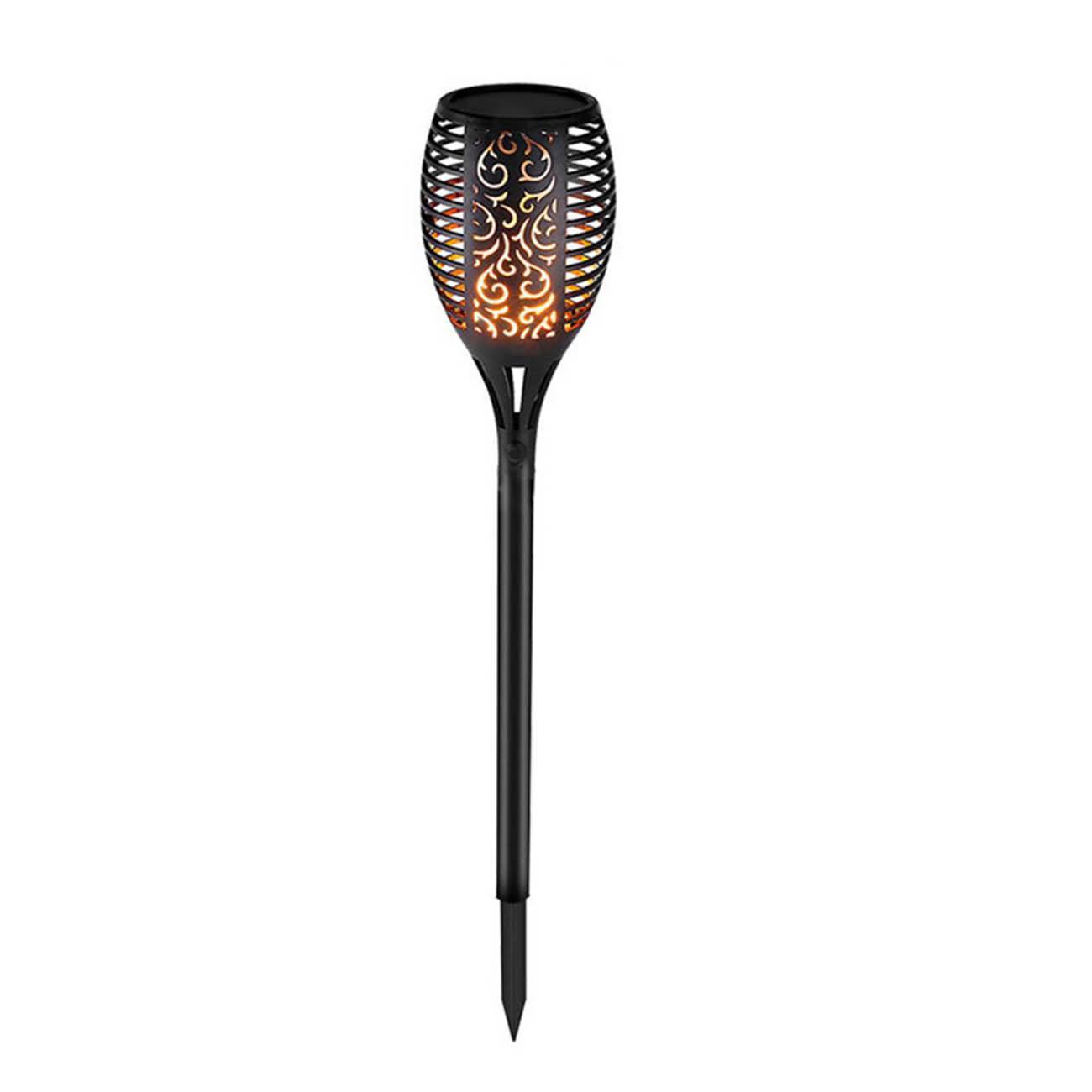 RAIKOU Solar-LED-Gartenlaterne, wasserdicht, Garten, Rasen, Spot-Lampe Deko Gartenweg- Leuchten