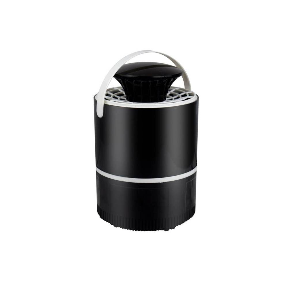Maity Mückenlampe, elektrisch UV-LED Insektenlampe, USB Ladung, Ungiftig, geeignet für Innen und Außeneinsatz, Mückenfalle durch Licht und Ventilation, Super leise (M/S-A19102,Schwarz)(2 Stück)