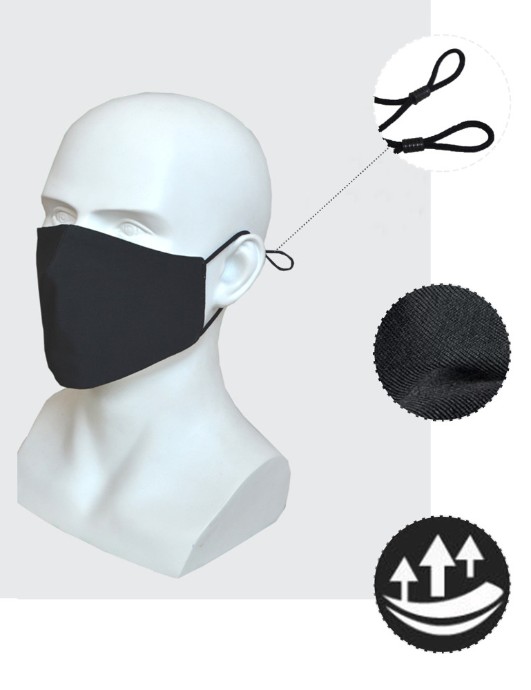 Schützen Sie sich und Andere, mit den bequemen Masken von RAIKOU(3 Stück)