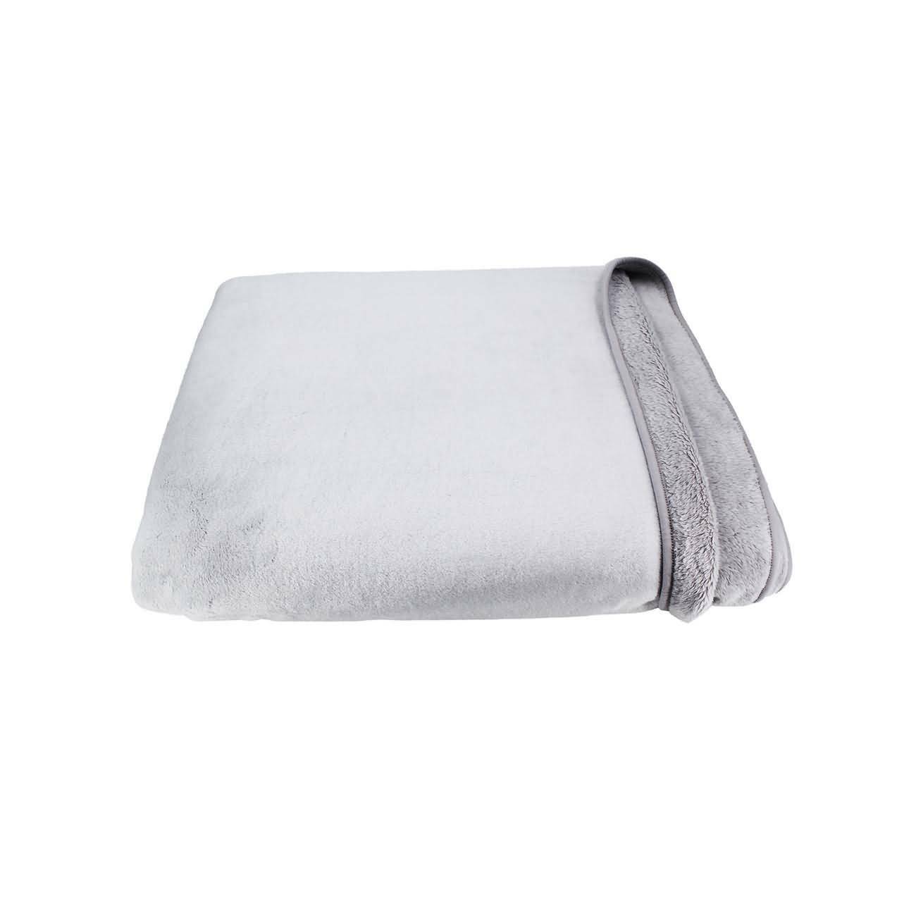 RAIKOU Wohn- und Kuscheldecke Flanelldecke Extra Weich Und Anschmiegsam Mit Hochwertiger Bandeinfassung, 4 Größen