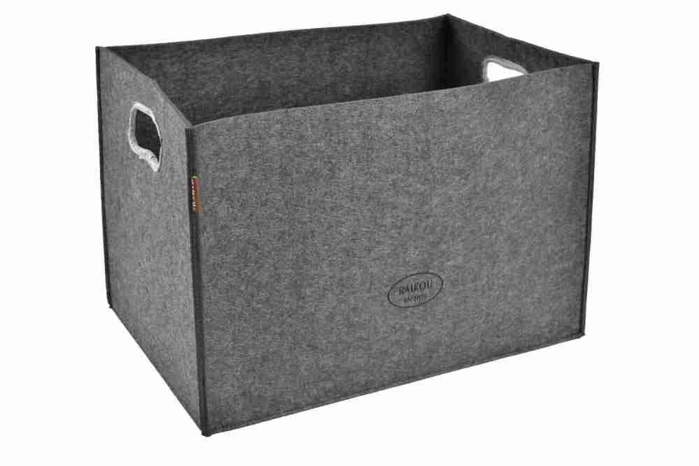 RAIKOU Aufbewahrungskorb langlebiger faltbarer Regalkorb Filz Box Filztasche CD