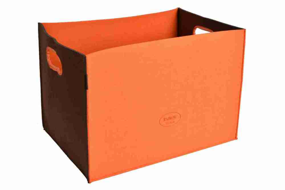 RAIKOU Aufbewahrungskorb langlebiger faltbarer Regalkorb Filz Box Filztasche CD