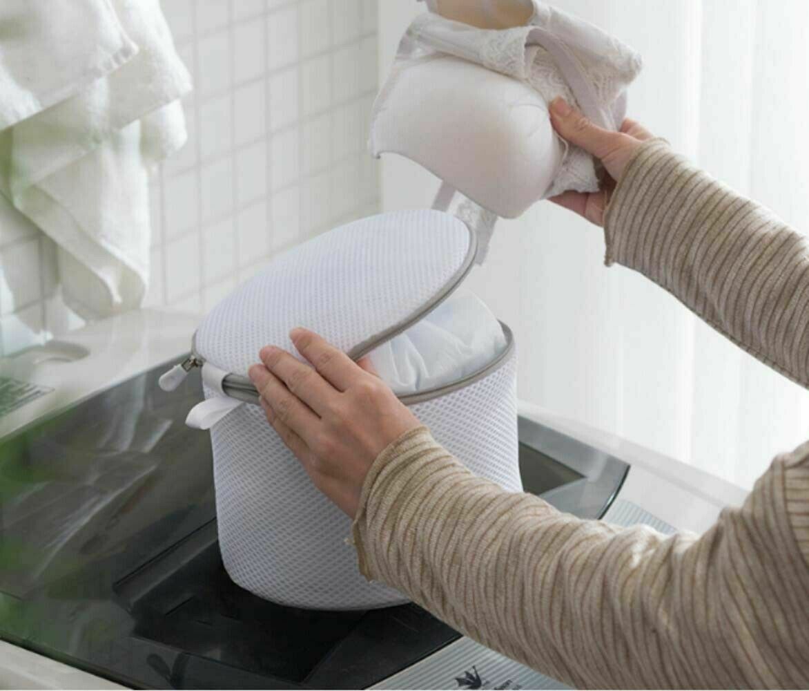 RAIKOU Wäschesäcke Wäschenetze, feinmaschige Wäschenetz, BH Wäschenetz Schuhwaschbeutel mit Reißverschluss für Waschmaschine und Trockner, Aufbewahrung und Reise(feinmaschig und mit Kordelzug)