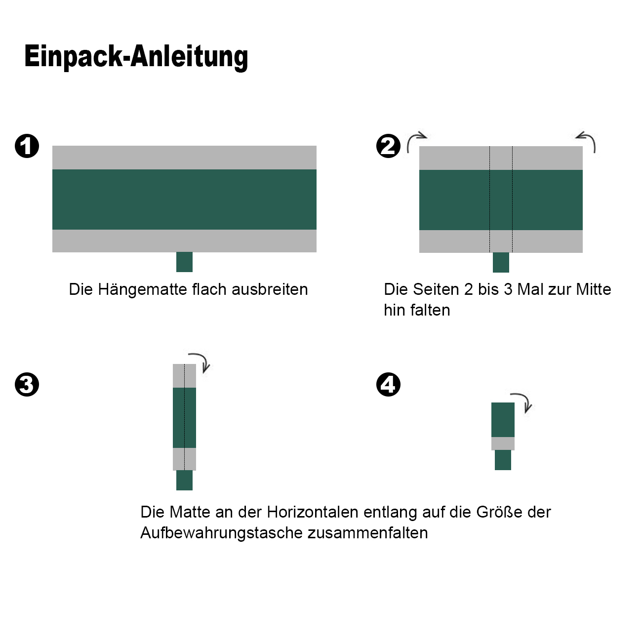 RAIKOU Hängematte aus Fallschirm Stoff, outdoor Comping Garten XXL 260x140cm für 2 Personen Belastbar bis 200kg