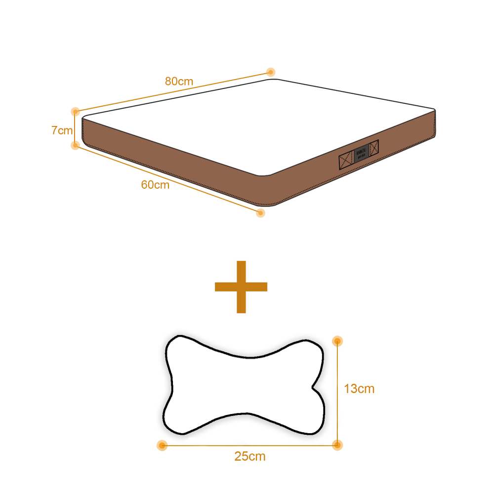 Haustierbett, Bett für Hunde und Katzen, super weich , transportabel