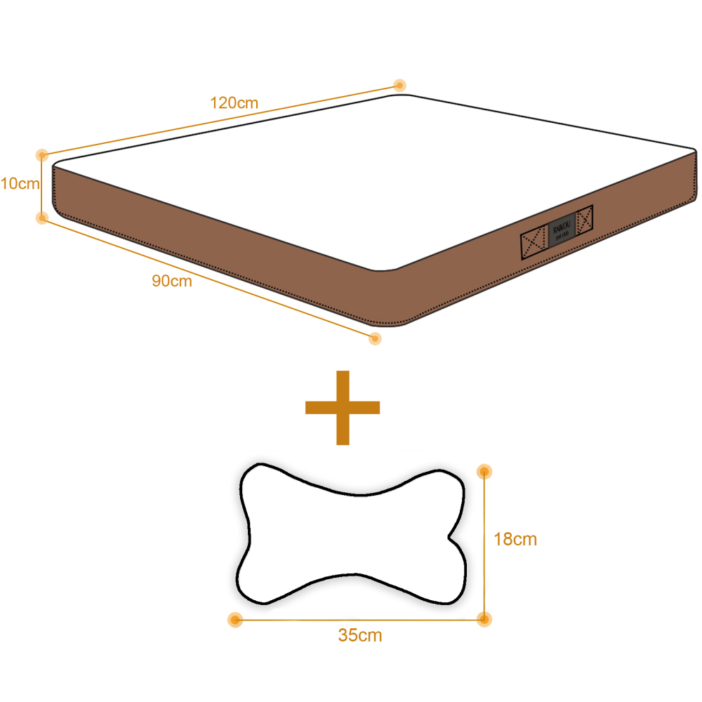 Haustierbett, Bett für Hunde und Katzen, super weich , transportabel