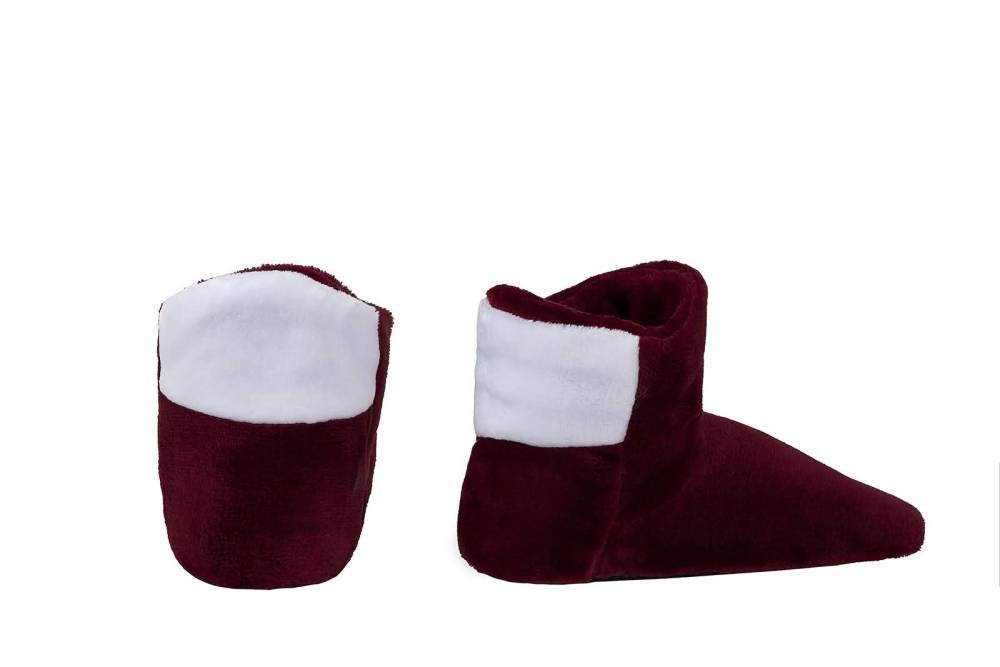 RAIKOU Cosy Shoe Hausschuhe-Pantoffel Stiefel für Damen, Herren aus Micro Flausch mit ABS und Rutschfester Sohle, Super Flauschige