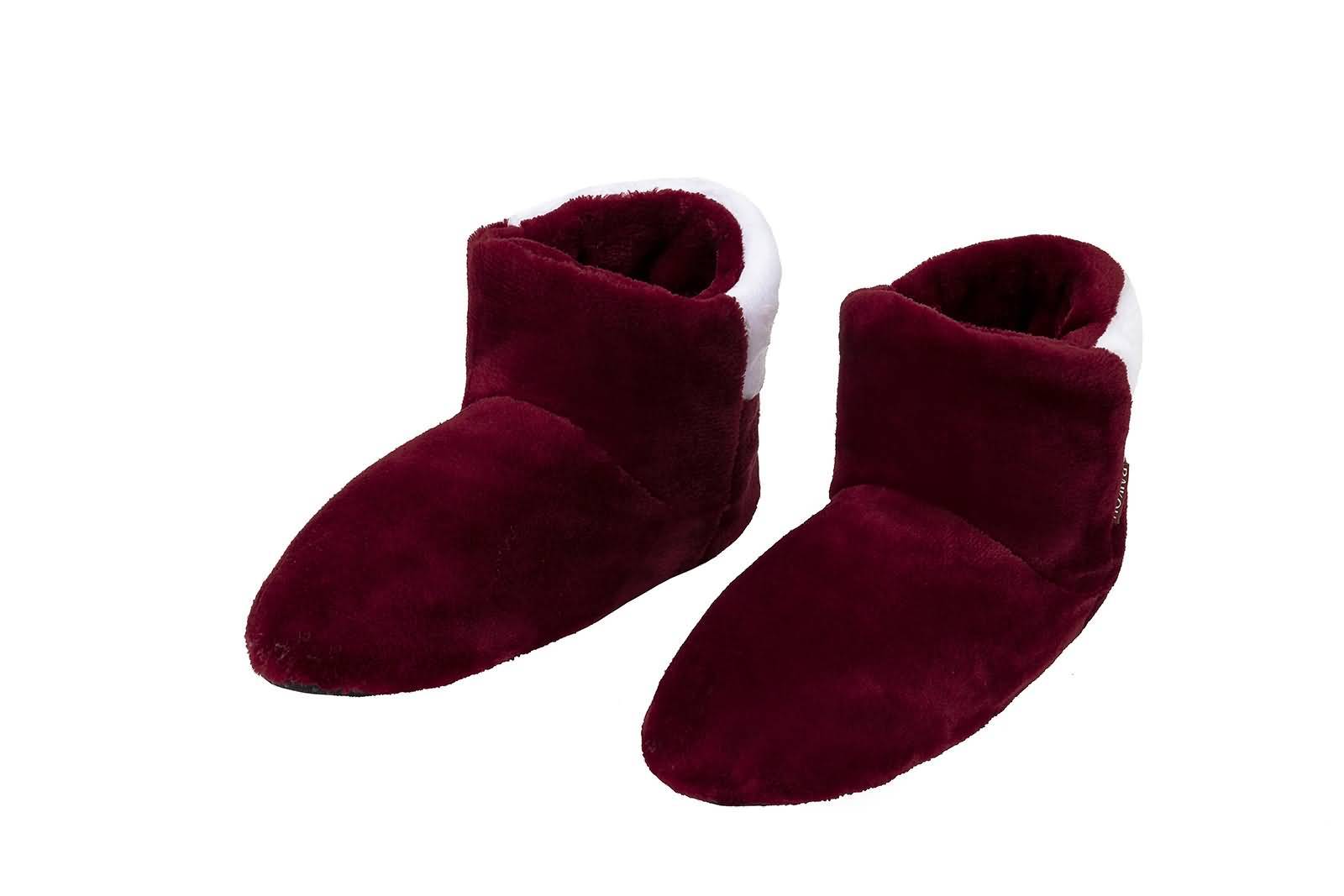 RAIKOU Cosy Shoe Hausschuhe-Pantoffel Stiefel für Damen, Herren aus Micro Flausch mit ABS und Rutschfester Sohle, Super Flauschige