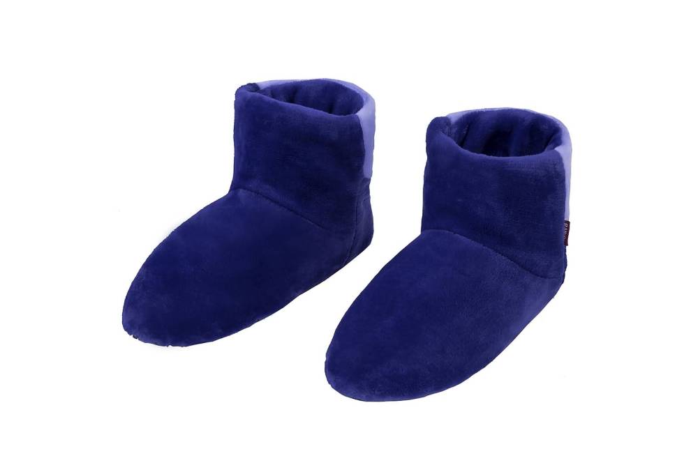 RAIKOU Cosy Shoe Hausschuhe-Pantoffel Stiefel für Damen, Herren aus Micro Flausch mit ABS und Rutschfester Sohle, Super Flauschige