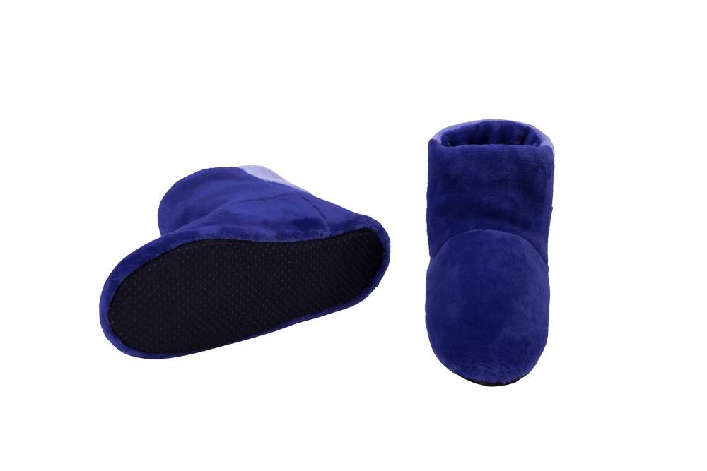 RAIKOU Cosy Shoe Hausschuhe-Pantoffel Stiefel für Damen, Herren aus Micro Flausch mit ABS und Rutschfester Sohle, Super Flauschige