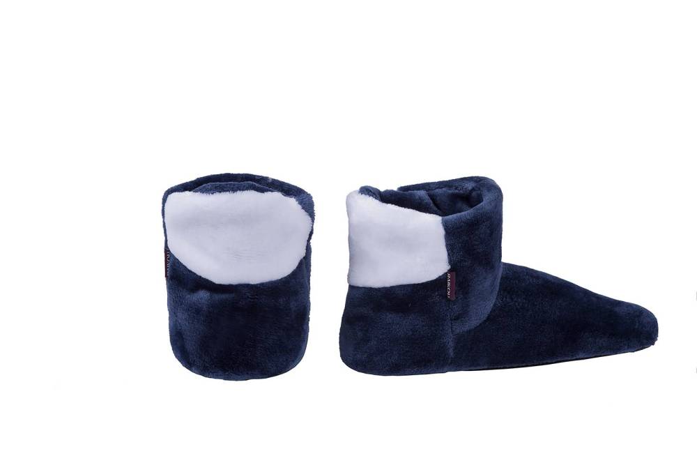 RAIKOU Cosy Shoe Hausschuhe-Pantoffel Stiefel für Damen, Herren aus Micro Flausch mit ABS und Rutschfester Sohle, Super Flauschige