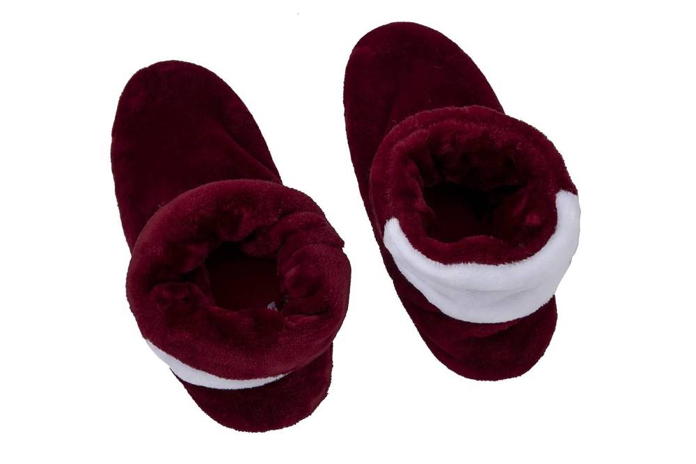 RAIKOU Cosy Shoe Hausschuhe-Pantoffel Stiefel für Damen, Herren aus Micro Flausch mit ABS und Rutschfester Sohle, Super Flauschige