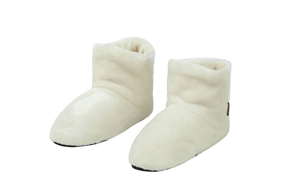RAIKOU Cosy Shoe Hausschuhe-Pantoffel Stiefel für Damen, Herren aus Micro Flausch mit ABS und Rutschfester Sohle, Super Flauschige