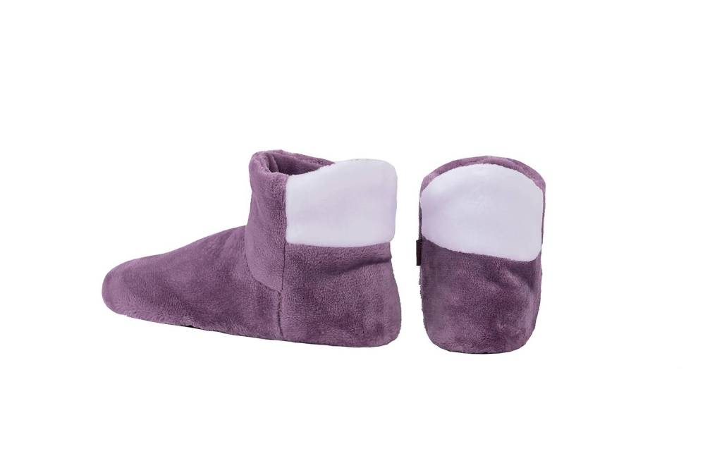 RAIKOU Cosy Shoe Hausschuhe-Pantoffel Stiefel für Damen, Herren aus Micro Flausch mit ABS und Rutschfester Sohle, Super Flauschige